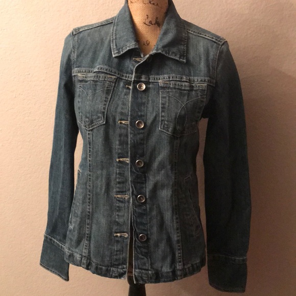vintage calvin klein jean jacket
